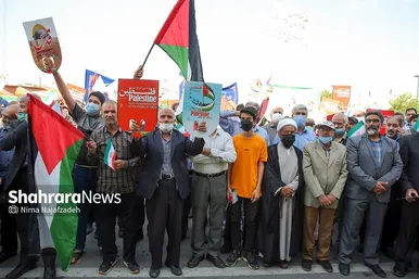 راهپیمایی روز جهانی قدس در مشهد