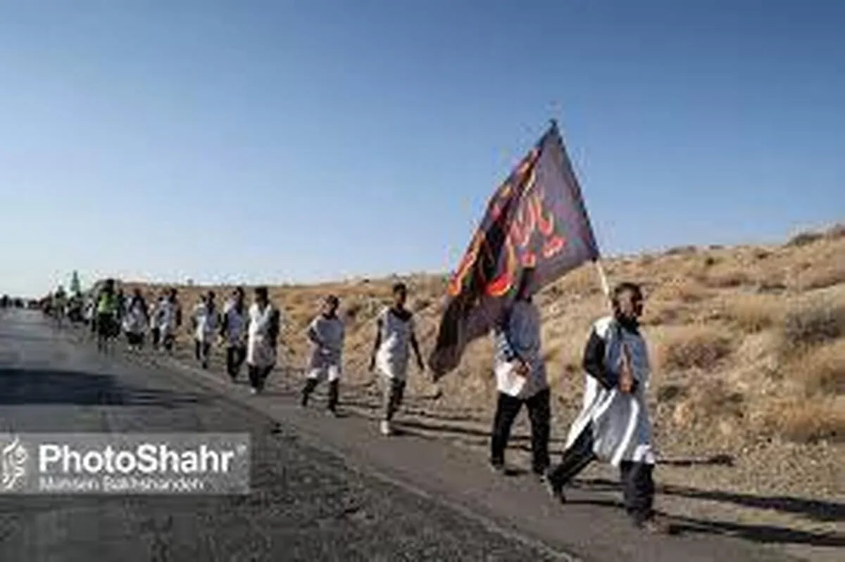 پیش‌بینی ورود ۵۰۰ هزار زائر پیاده به مشهد در دهه آخر صفر