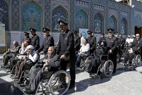 تشرف ۱۰۰۰ زائر سالمند و معلول مشهدی به حرم امام&zwnj;رضا(ع) در قالب طرح &laquo;معین&zwnj;الضعفا&raquo;، طی دهه کرامت ۱۴۰۴
