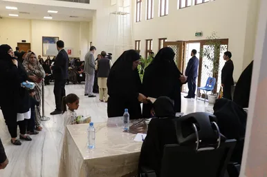 عکس‌هایی از انتخابات چهاردهمین دوره ریاست‌جمهوری در کنسولگری ایران در هرات افغانستان