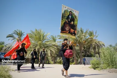 مسیر عاشقی | پیاده‌روی زائران اربعین امام حسین (ع) در طریق العلما