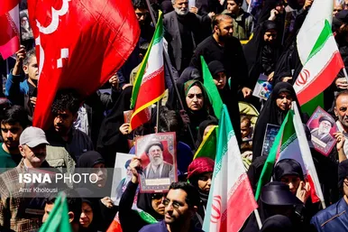 گزارش تصویری | مراسم اربعین رهبر شهید انقلاب در تهران