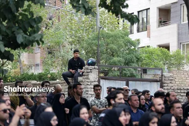 آیین تعزیه خوانی و خیمه سوزان عاشورا در محله دندانپزشکان مشهد