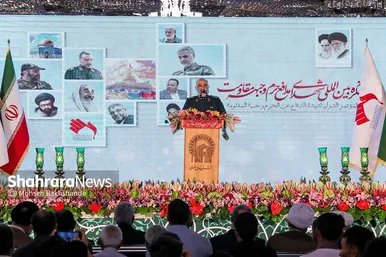 عکس‌هایی از کنگره بین‌المللی شهدای مدافع حرم در مشهد
