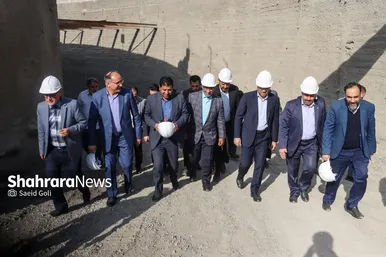 گزارش تصویری | بازدید استاندار خراسان رضوی از برخی پروژه‌های عمرانی، جاده‌ای و ورزشی واقع در مشهد و گلبهار