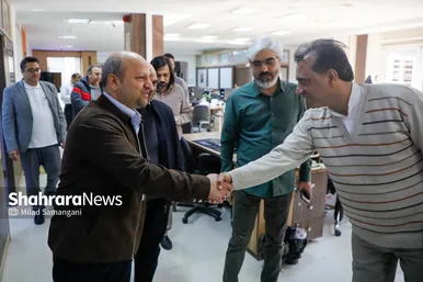گزارش تصویری | بازدید معاون رسانه‌ای و تبلیغات وزارت فرهنگ و ارشاد اسلامی از موسسه فرهنگی شهرآرا