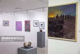 نگاهی به نمایشگاه گروهی نقاشی و حجم &laquo;هجوم&raquo;، که ادای دینی به کادر درمان است