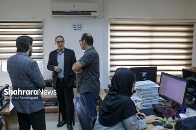 گزارش تصویری | بازدید مدیران استانی و شهری از روزنامه شهرآرا به مناسبت روز خبرنگار