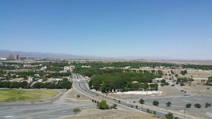 شهروند خبرنگار| نمایی از ورودی شاندیز در خراسان رضوی