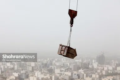 تصاویری از آلوده‌ترین صبح مشهد در قرن جدید (۱۵ مرداد ۱۴۰۲)