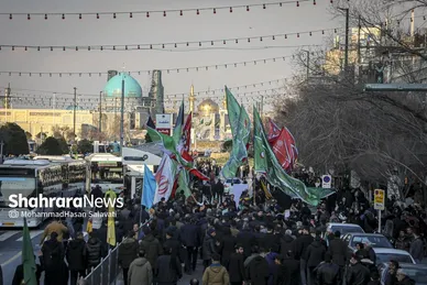 گزارش تصویری | مراسم تشییع پیکر مطهر شهید مدافع امنیت «مهدی ظریف» در مشهد ۲