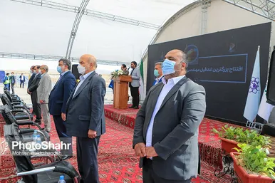 افتتاح بزرگترین لندفیل مهندسی و بهداشتی پسماند کشور در مشهد