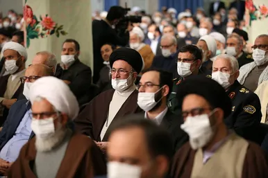 عکس | دیدار جمعی از مسئولان نظام و سفیران کشورهای اسلامی با مقام معظم رهبری