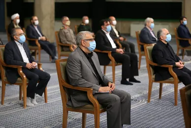 نخستین دیدار هیئت دولت سیزدهم با رهبر معظم انقلاب