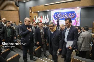 گزارش تصویری | آیین تحویل ۳۷ دستگاه ماشین‌آلات آتش‌نشانی و خدمات شهری به شهرداری‌های خراسان رضوی
