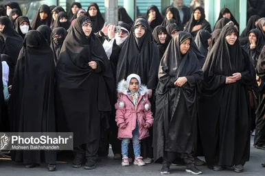 تشییع پیکر شهید مدافع امنیت «حسن براتی» در مشهد