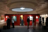 نمایش آثار اساتید مدرسه عالی هنر رضوی در گالری رضوان مشهد