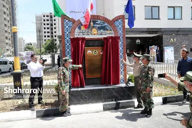 مراسم بهره برداری از طرح ۸۸۸ واحدی منازل سازمانی ارتش در مشهد