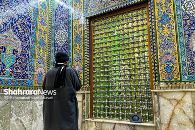 گزارش تصویری | حال‌وهوای حرم مطهر حضرت امیرالمومنین (ع) در آستانه سالروز ولادت ایشان و روز پدر
