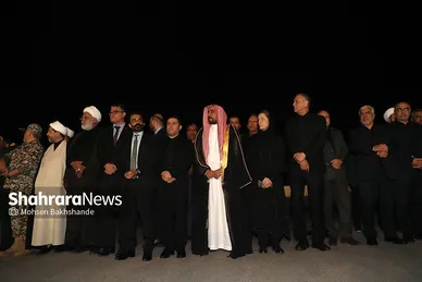 عکس‌های استقبال از پیکر شهید امیر عبداللهیان در مشهد (۳ خرداد ۱۴۰۳)