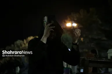 مراسم احیای شب ۲۱ ماه رمضان در بهشت رضا(ع)