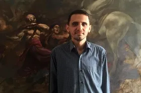 اثر جدید حسن روح&zwnj;الامین برای شهادت مادر و کودک شیرخواره + عکس