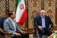 قالیباف: از حقوق ملت و کشورمان عدول نمی‌کنیم | منیر: خوشحالم ایران توسط افراد هوشمند و با بینش بالا اداره می شود