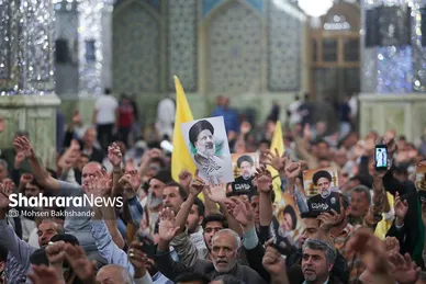 گزارش تصویری | آیین گرامیداشت شهدای خدمت در حرم امام‌رضا(ع) (۱۸ اردیبهشت ۱۴۰۴)
