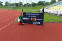 ستاره خراسانی در مسابقات قهرمانی دوومیدانی ناشنوایان آسیا خوش درخشید|هت‌تریک در مدال‌آوری