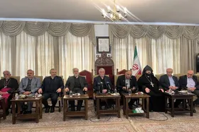 مراسم چهلم رهبر شهید انقلاب با حضور اقلیت&zwnj;های دینی برگزار شد