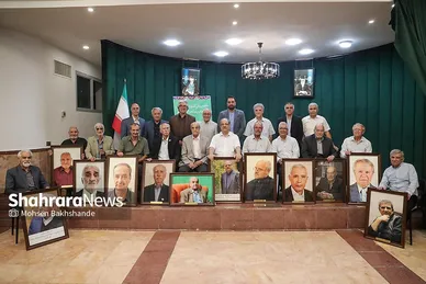 گزارش تصویری | مراسم تقدیر از ۱۶ پیشکسوت فوتبال مشهد