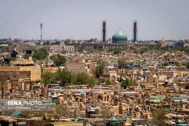 گزارش تصویری | نجف و کربلا یک روز مانده به اربعین ۱۴۴۸