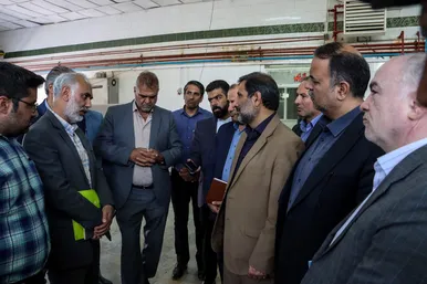 بازدید فرماندار از چهار واحد تولیدی صنایع تبدیلی بخش کشاورزی 