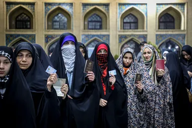آخرین ساعات رای گیری انتخابات در مشهد مقدس
