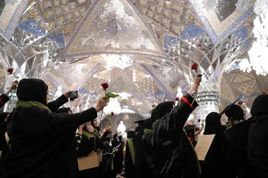جشن دانش آموختگان علوم پزشکی کشور در حرم مطهر رضوی
