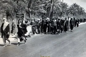 مرجع تقلیدی که بیش از ۲۵ بار پیاده راهی زیارت امام حسین(ع) شد