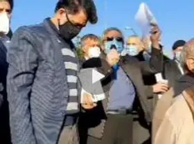 تجمع بازنشستگان تامین اجتماعی مقابل مجلس (شنبه ۱۶ اسفند) + فیلم