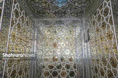 هنر معماری اسلامی در رواق دارالمرحمه حرم مطهر رضوی