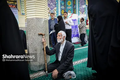 دیدار مردمی فرماندار و مدیران ۱۵ دستگاه اجرایی با اهالی منطقه ۹ مشهد