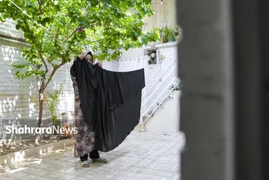 چادر من می‌شود، پرچم عزاداری تو