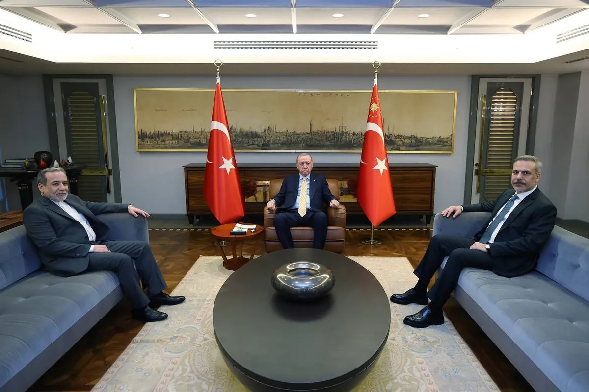 اردوغان در دیدار با عراقچی: دیپلماسی، تنها راه حل موضوع هسته‌ای ایران است