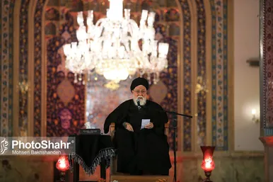 مراسم احیاء شب ۱۹ ماه رمضان در حرم مطهر رضوی