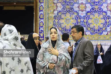 گزارش تصویری | حال و هوای حرم مطهر رضوی در شب عید سعید غدیر خم