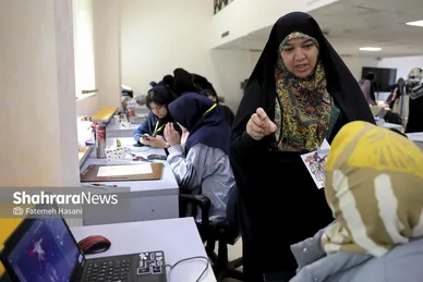 هنرنمایی دختران نوجوان مشهدی در حمایت از شهدای نوجوان غزه و لبنان
