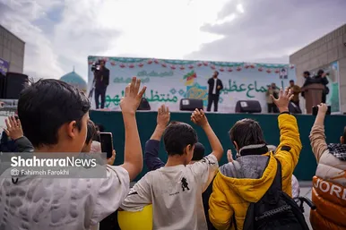 گزارش تصویری | اجتماع عظیم منتظران ظهور در مشهد ۱