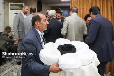 گزارش تصویری |  جشن عید غدیر در دفتر امام جمعه مشهد