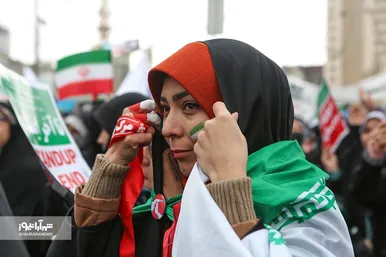 گزارش تصویری حضور باشکوه مردم مشهد در راهپیمایی ۲۲ بهمن - ۲