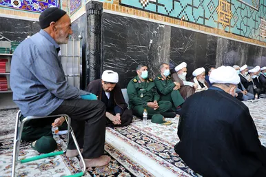 مراسم بزرگداشت سالگرد شهدای دولت در مسجد گوهر شاد