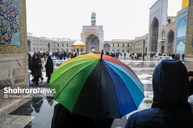 گزارش تصویری | یک روز برفی در حرم مطهر امام رضا(ع) - ۲۱ بهمن ۱۴۰۳