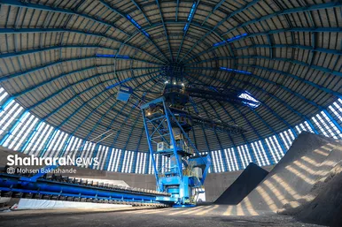 بهره برداری از واحد تولیدی کنسانتره سنگ آهن در سنگان خواف